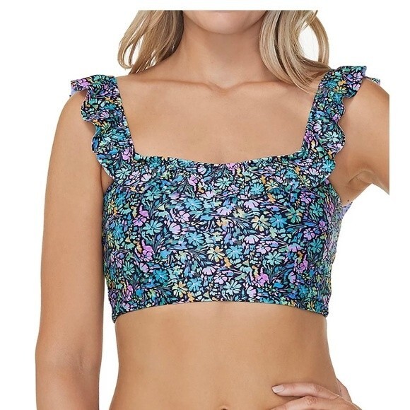 Raisins Bikini Set Two Piece Margarita Top Lowrider Tie Dye Bottom New Large - Picture 4 of 11